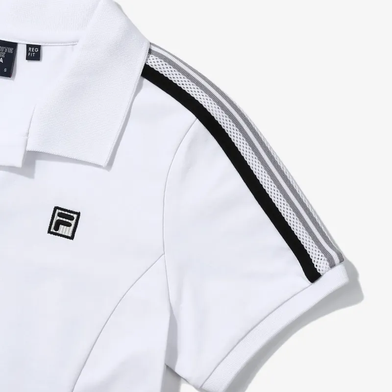 FILA Short-Sleeved Dresses Women's White-5