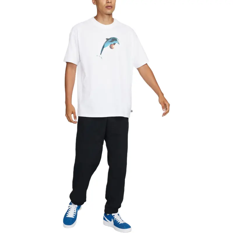 Nike SB T-Shirts Men White-1