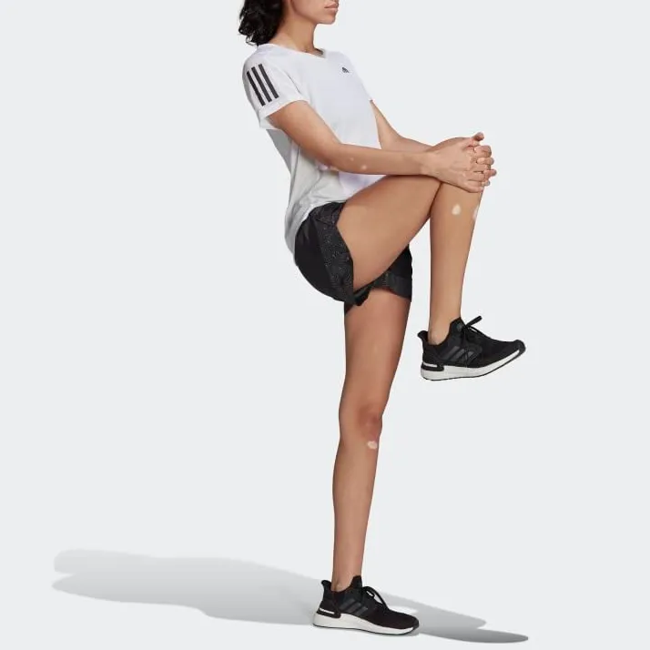 Adidas RUN FAST RADICALLY REFLECTIVE RUNNING SHORTS Casual Shorts Women's Black-1