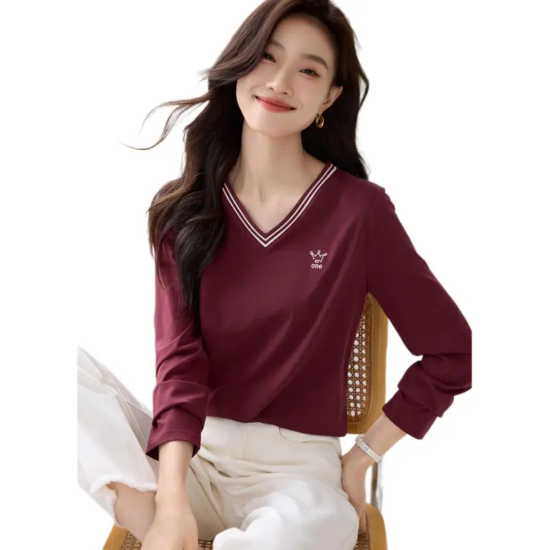 Mo Han Yi Mei T Shirt Women's Red-1