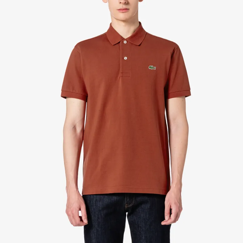 LACOSTE Polo Shirt Men's Light Brown-1
