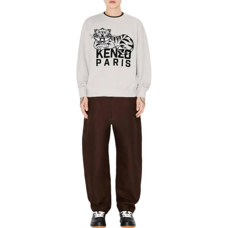 KENZO Happy Tiger Crewneck Sweatshirt-3