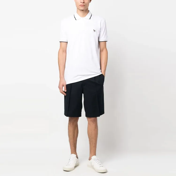 PS By Paul Smith Zebra Logo patch Polo Shirt-1