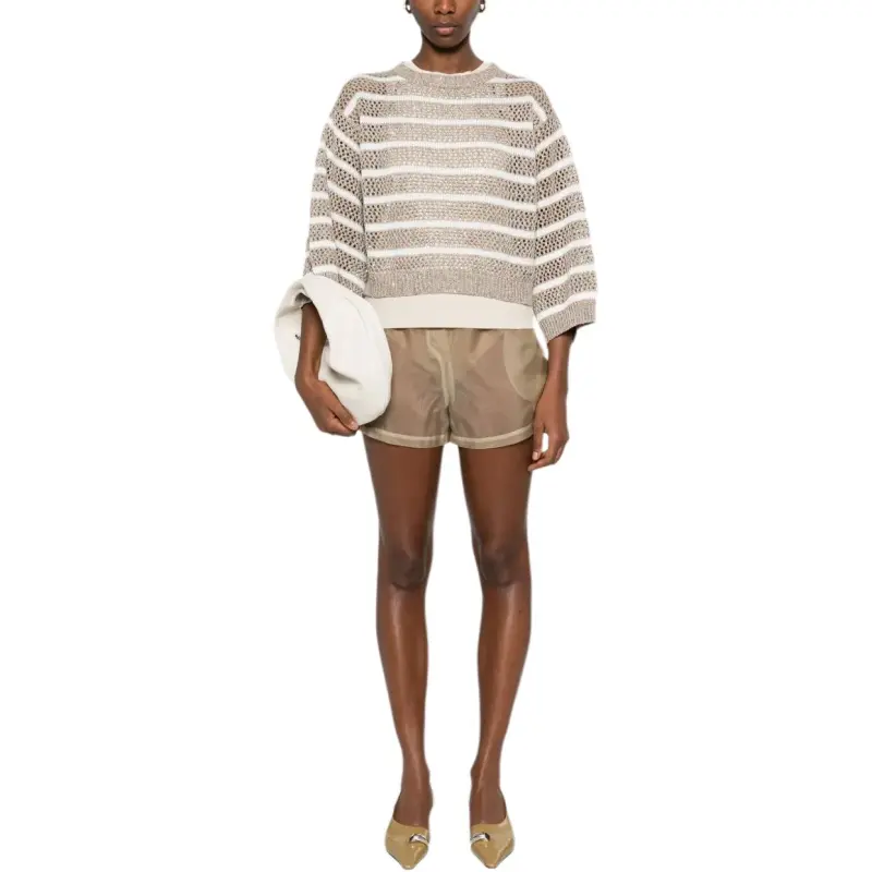 Brunello Cucinelli Striped Sweater-1