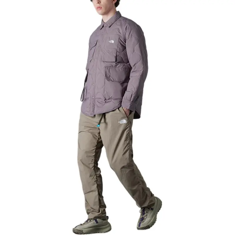 THE NORTH FACE Puffer Jacket Men's Purple-4
