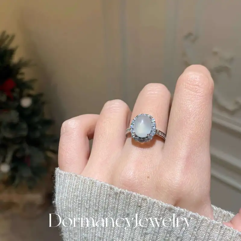 Grace Jade Rings Women's-7