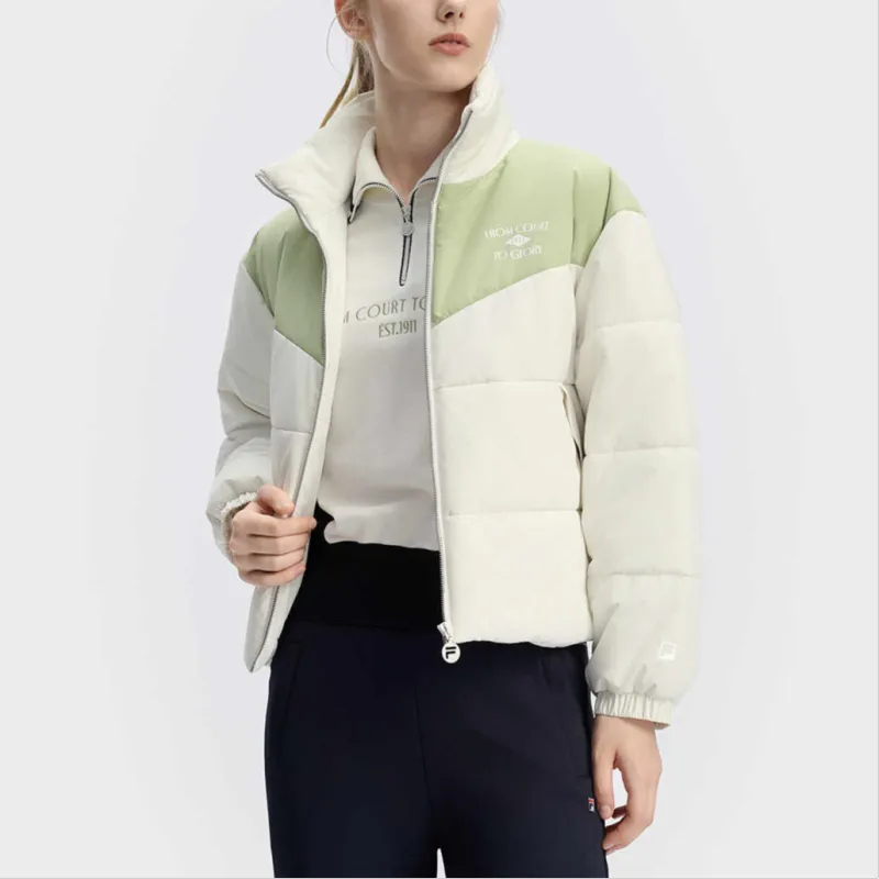 FILA Puffer Jacket Women's Starlight White-3