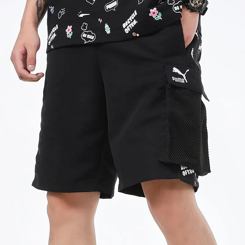 PUMA Casual Shorts Men Black-2