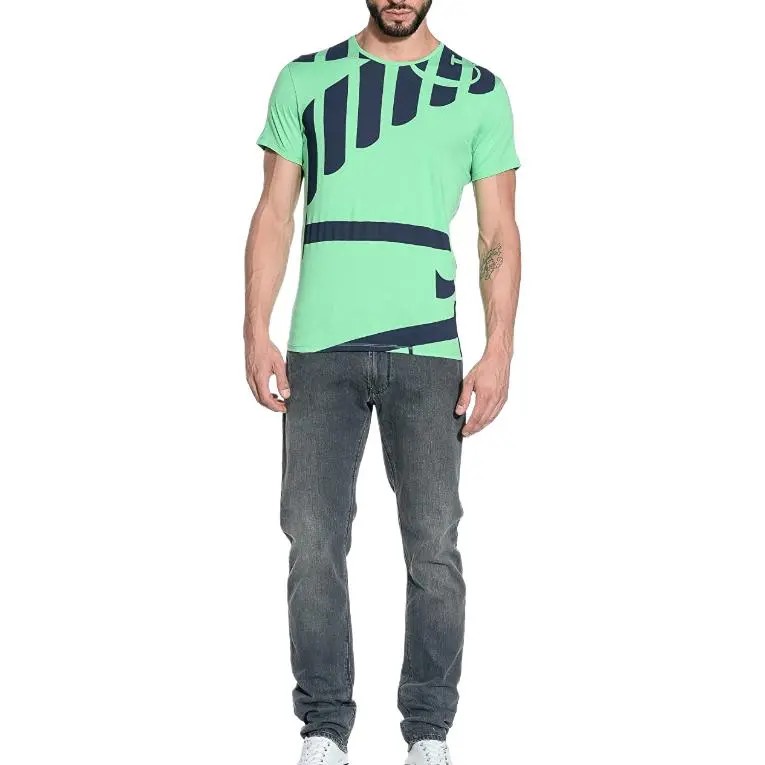 ARMANI JEANS T Shirt Men's Green-2