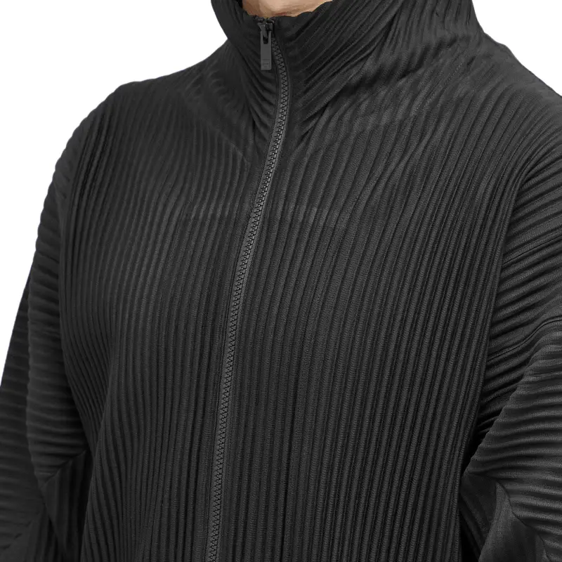 Homme Plissé Issey Miyake Plissé-Effect Zipped Jacket-3