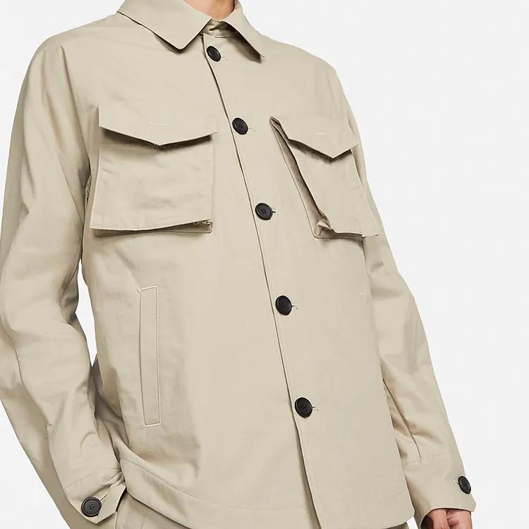 Nike Jackets Men Stone Color-4