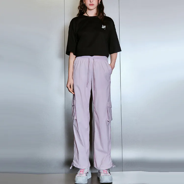 FILA FUSION LIFEFOB Collection Casual Pants Women's Echo Bell Purple-1