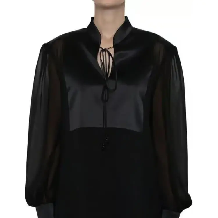 MaxMara Cut Out Long Sleeved Blouse-3