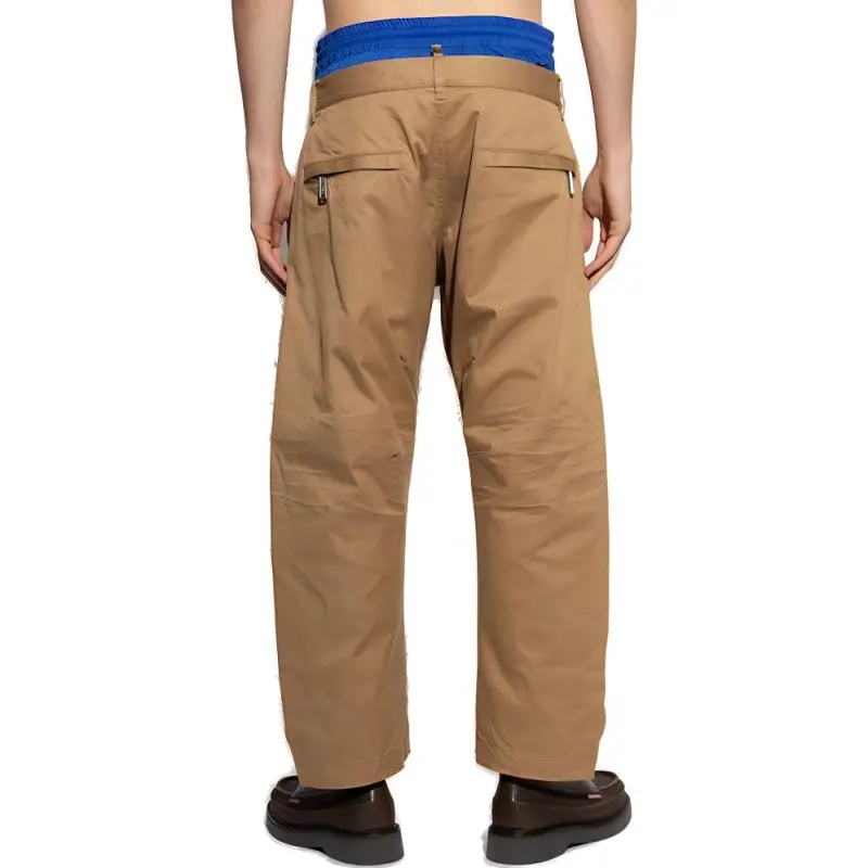 DSQUARED 2 Logo Patch Cargo Jeans-3