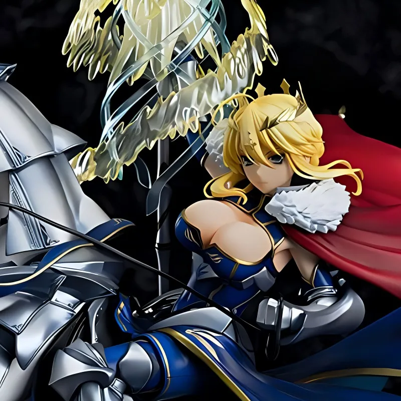 GSC Artoria Pendragon White Gunna With Base 50cm Scale Figures-1