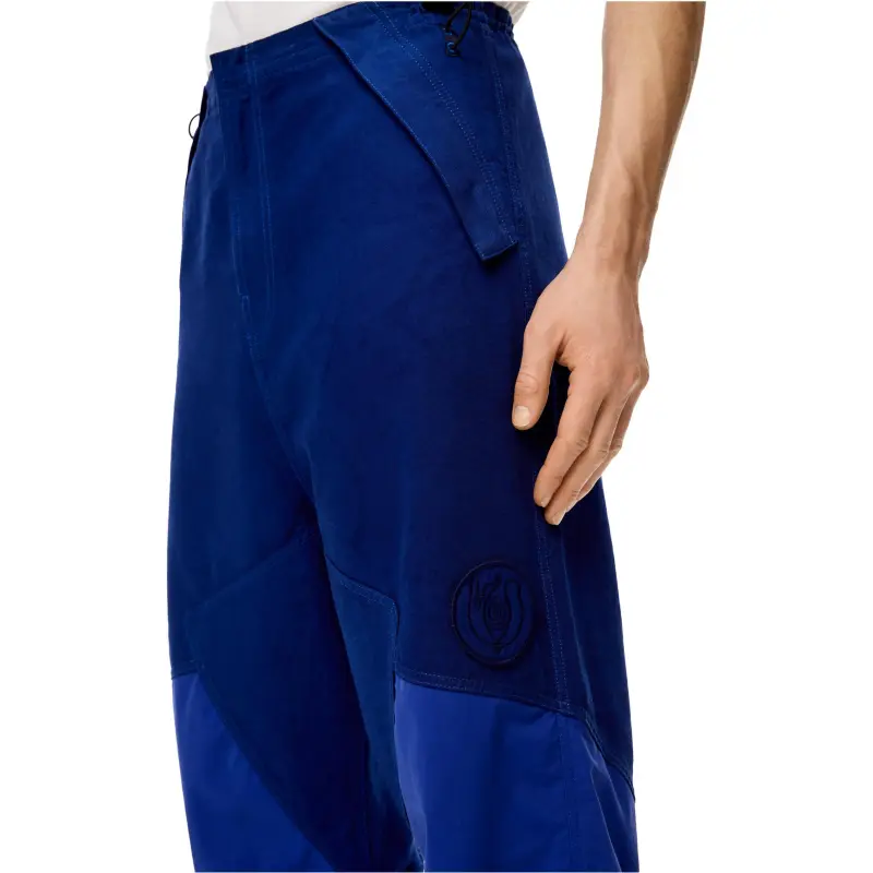 LOEWE Bi Material Trousers-4