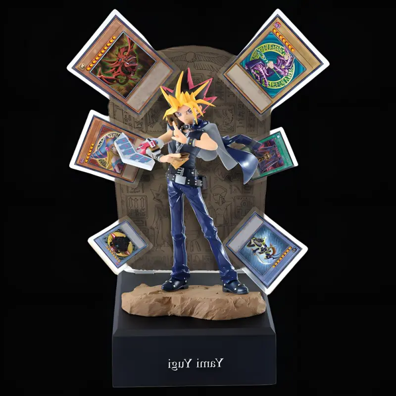 BANPRESTO Muto Games Yu Gi Oh Series Glass Factory Ichiban Kuji A Reward Scale Figures 20cm-3