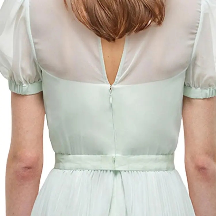 Self portrait SS22 Short Sleeved Dresses Women's Green-3