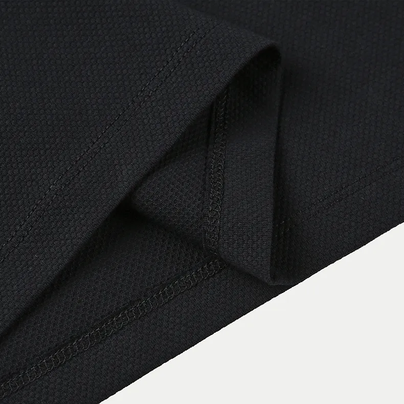 HLA Polo Shirts Men Black E6-3
