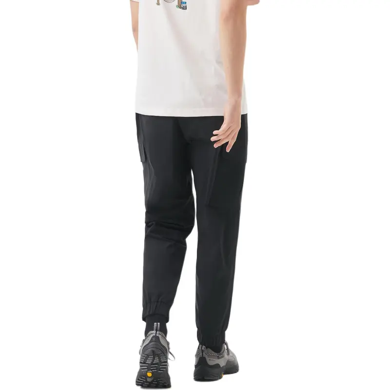 KOLON SPORT Knitted Sweatpants Men's Black-4