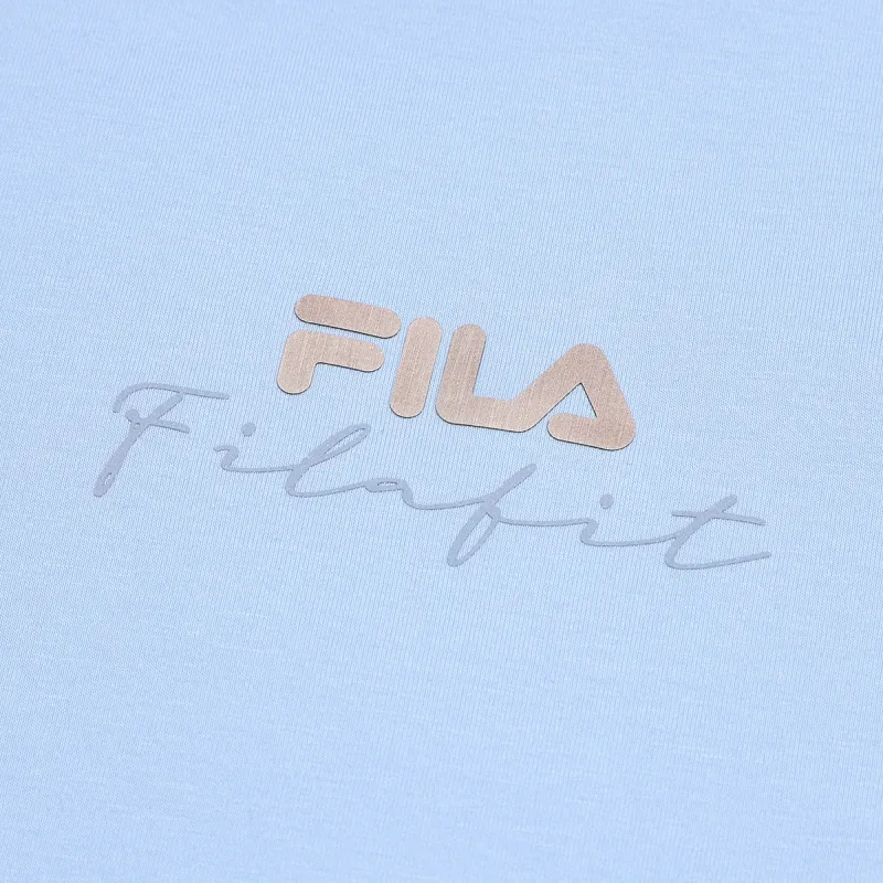 FILA T Shirt Women's Twill Blue-3