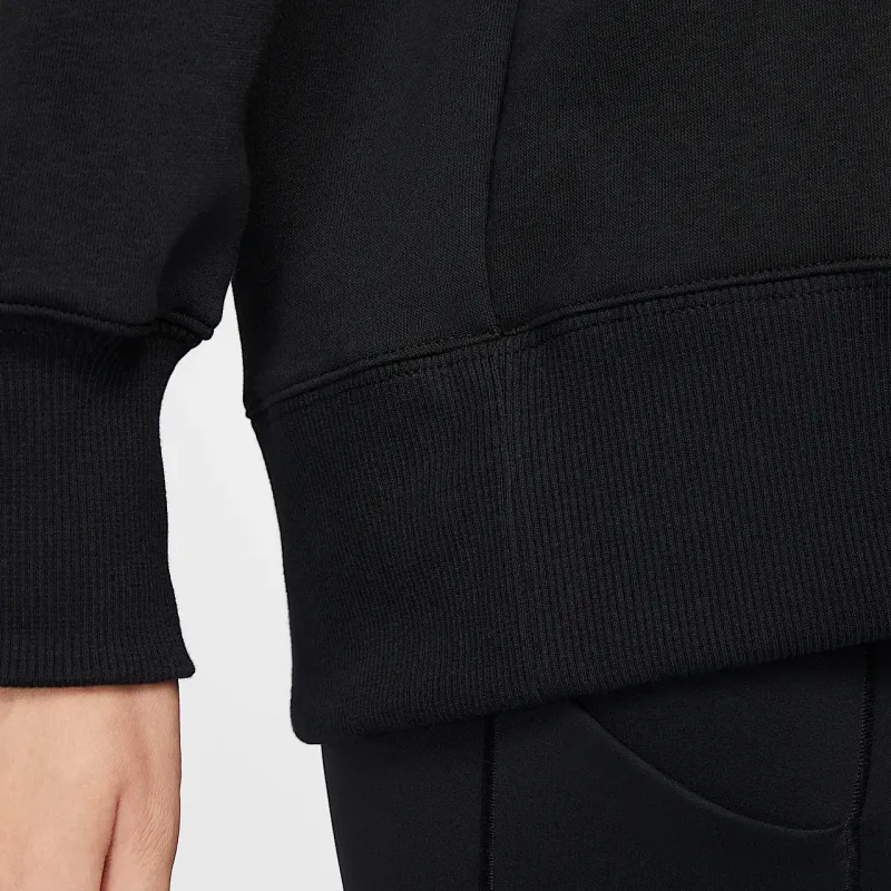 Nike Sportswear Phoenix Fleece FW24 Sweatshirt Women's Black/Canvas White-4