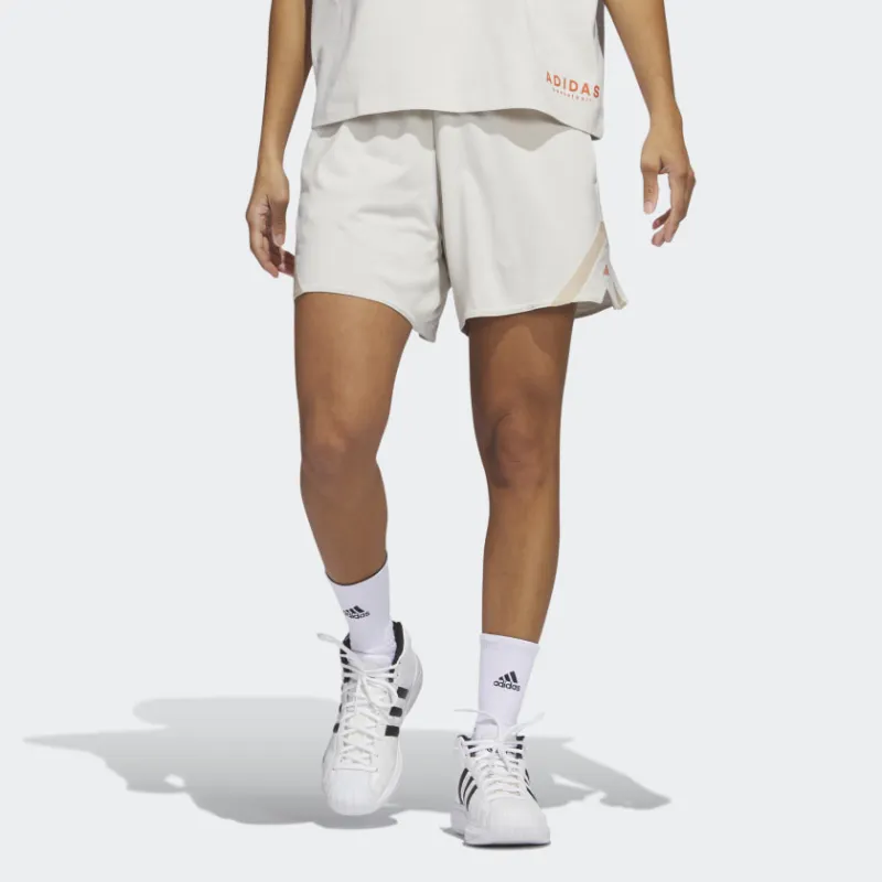 Adidas Casual Shorts Women's White-1