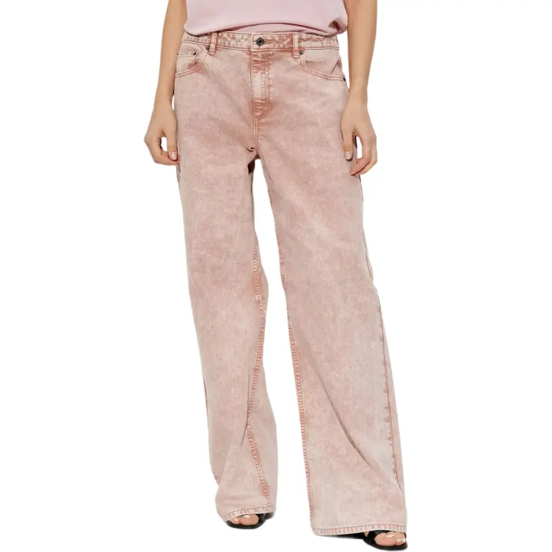 MICHAEL KORS Garment Dyed Wide Leg Jean-5