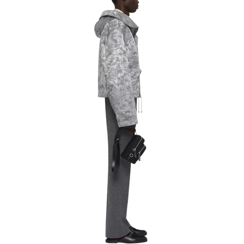 Givenchy Cat Kacquard Short Parka-3