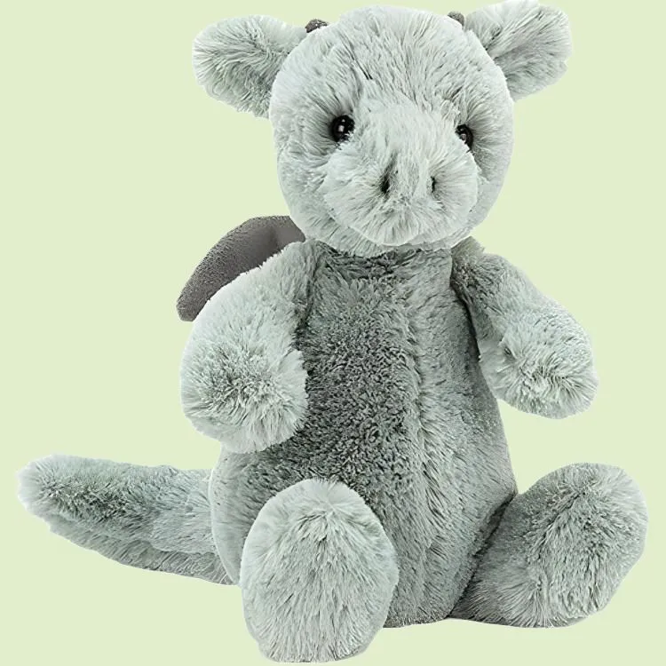 JELLYCAT Bashful Dragon Plush Toy-4