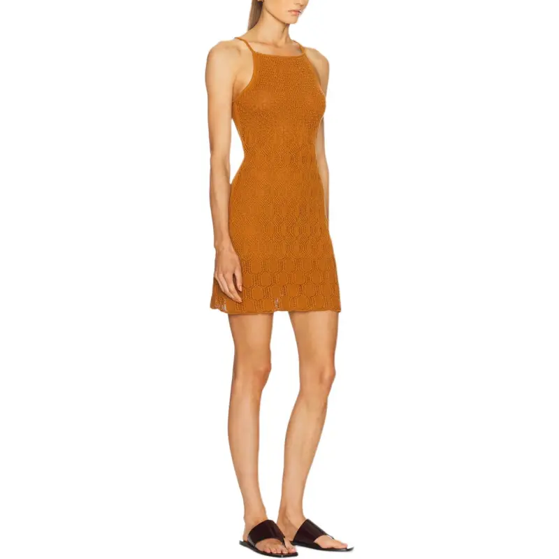 A.L.C. Slip Dresses Women's Tan-2