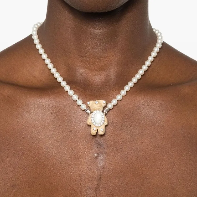 YVMIN Wooden bear Necklace-2