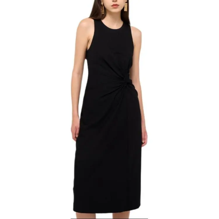 CLUB MONACO Sleeveless Dress Women's Black-4