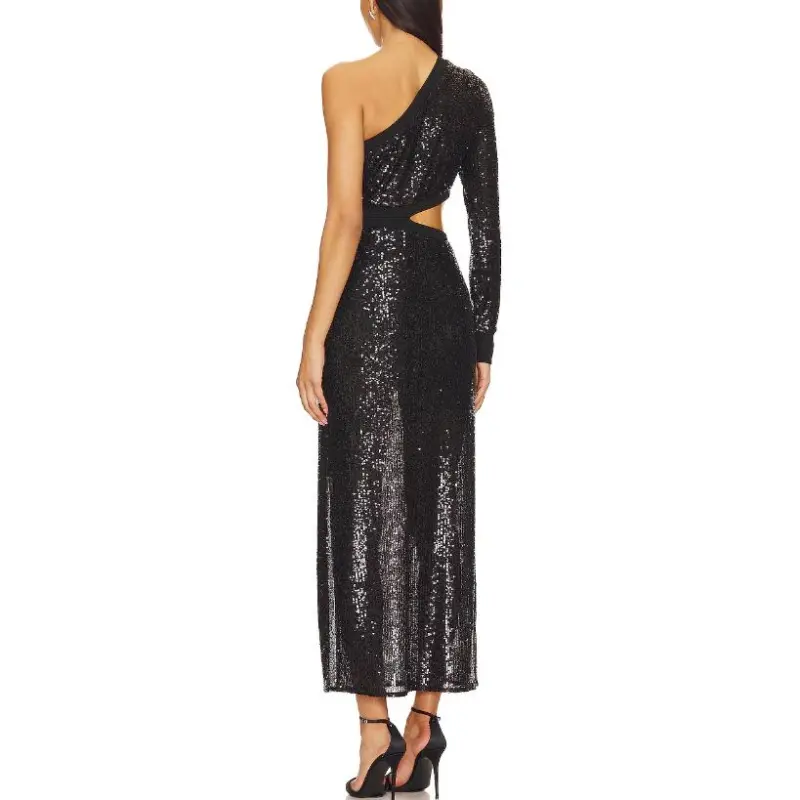 ALLSAINTS Long-Sleeved Dresses Women's Black-1