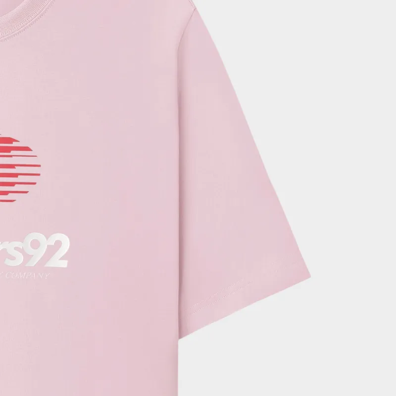 Skechers Sports Life Collection T Shirt Unisex Gray Pink-3
