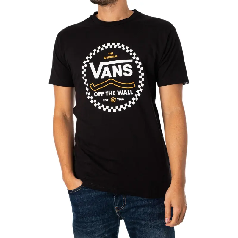 Vans T Shirts Men Black-2