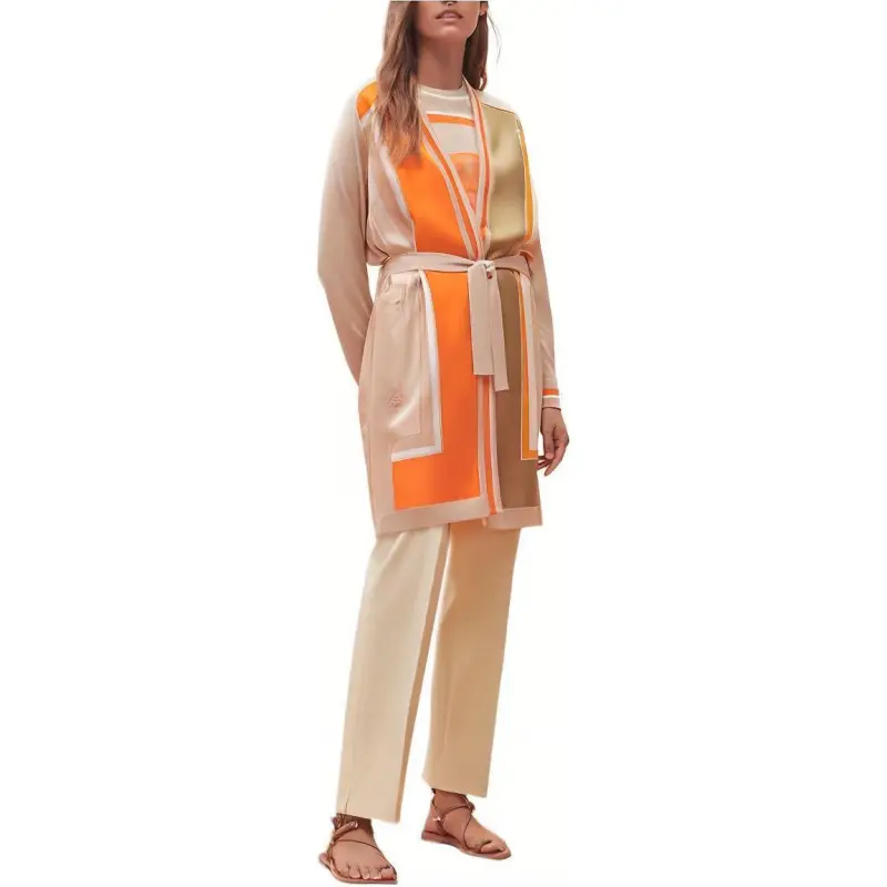 HERMES SS23 Jackets Coats Women's Beige-1