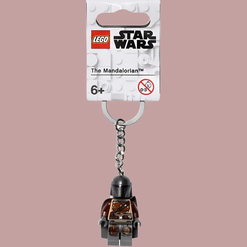 LEGO Star Wars Collection The Mandalorian Figure Pendant Key Ring Building Blocks 1 Pc 854124-4