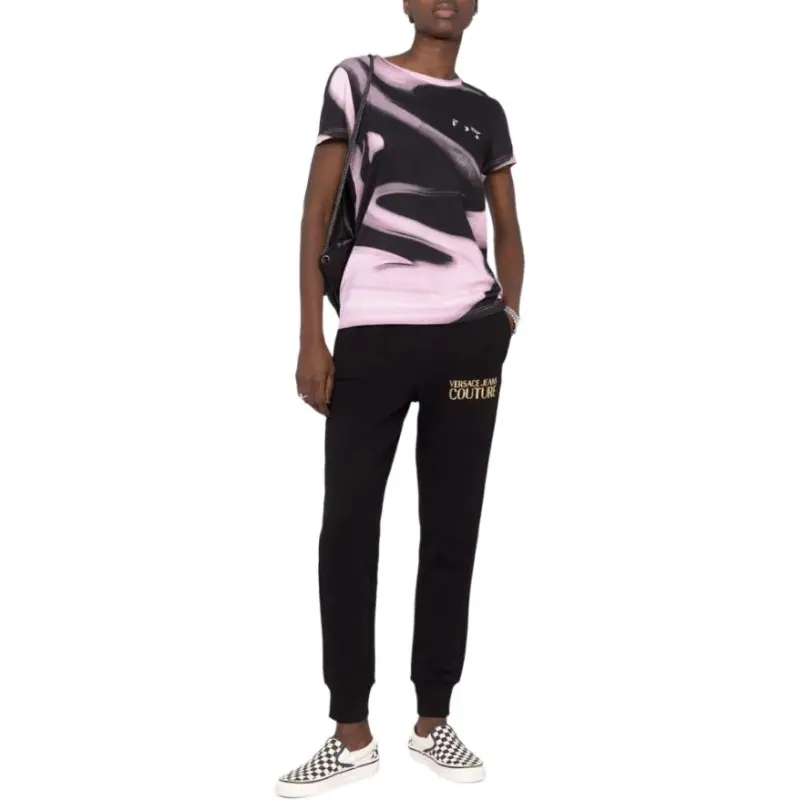VERSACE JEANS COUTURE SS22 Sweatpants Women's Black-2