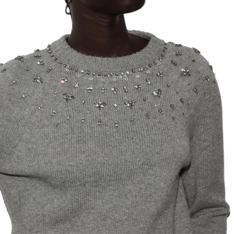 GUCCI FW24 Sweater Women's Gray-5