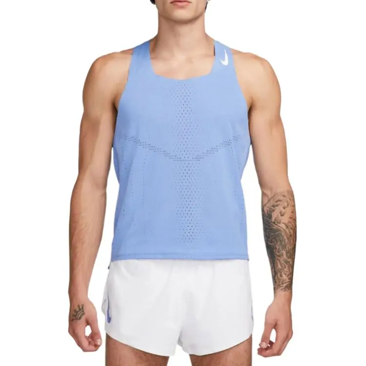 Nike Tank Tops Men Blue-2