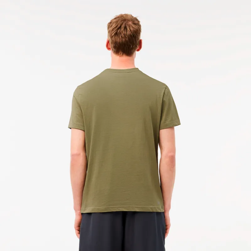 LACOSTE Logo print T shirt-2