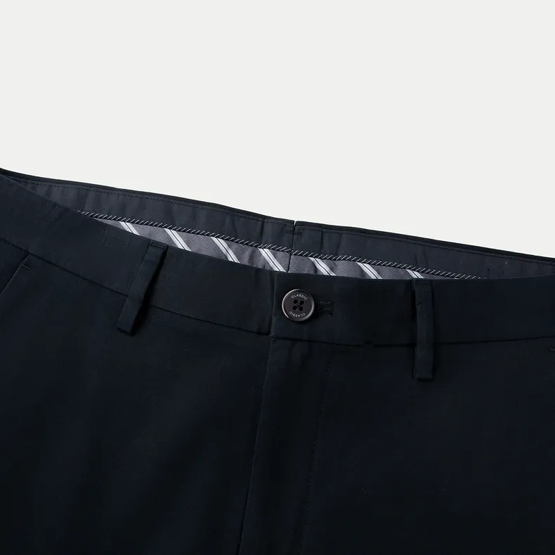 HLA Casual Pants Men Navy Blue 96-2