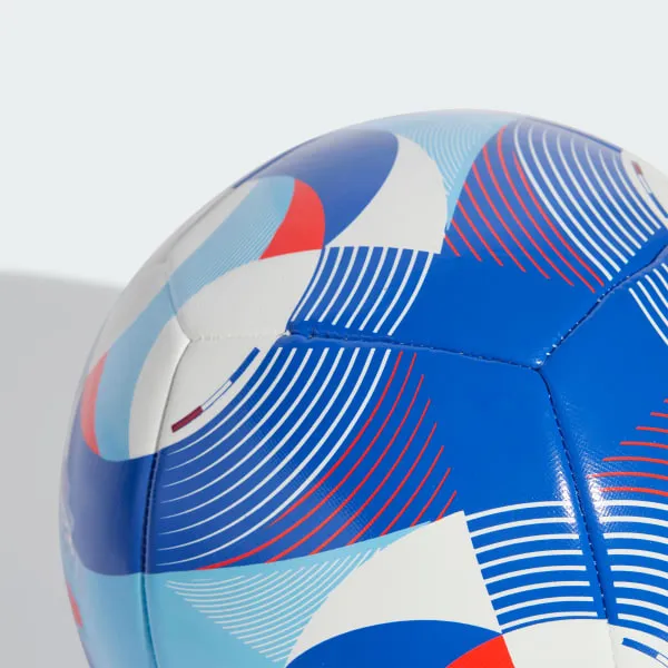 Adidas Size 5 Soccer TPU Machine Stitched Soccer Ball Unisex White, Sun Red, Royal Blue-6