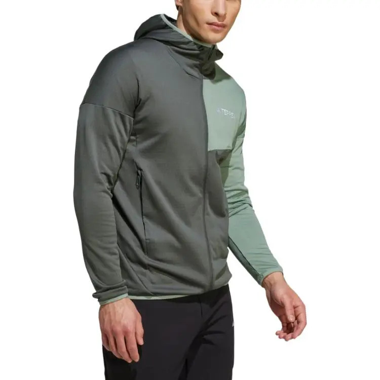 Adidas Free Shipping With AdiClub Terrex Xperior Climawarm Light Fleece Hooded Jacket-3