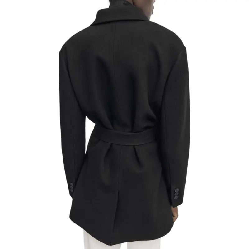 Massimo Dutti Coats Women's Black-3