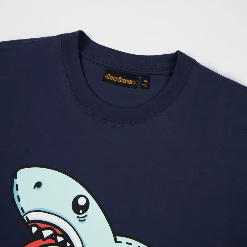 Drew House T Shirts Unisex Marine Blue-2