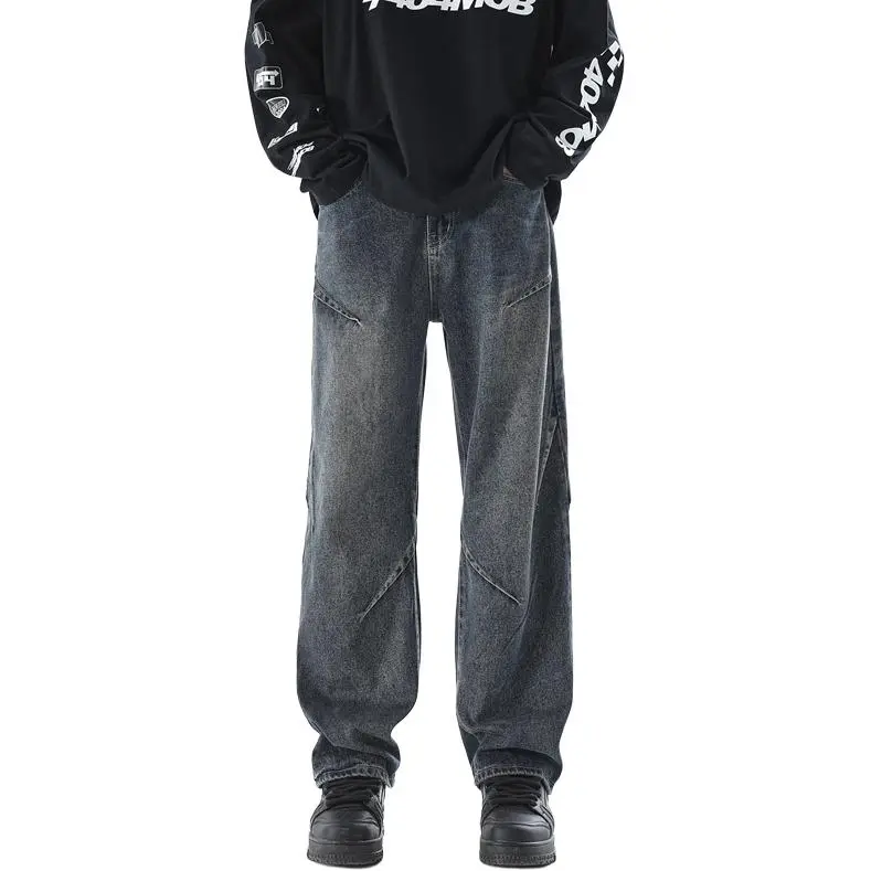 IJRJ Jeans Unisex Black Gray Color-11
