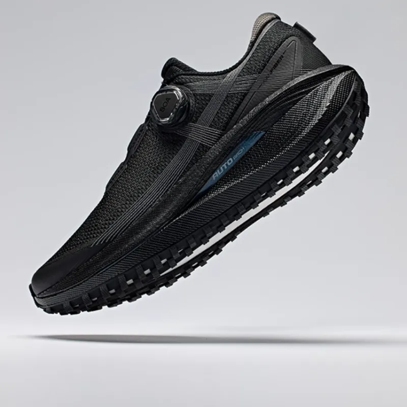 Anta Anta Champion All Weather Series Cushioning Wear Resistant Low Top Casual Running Shoes Women's Black-2