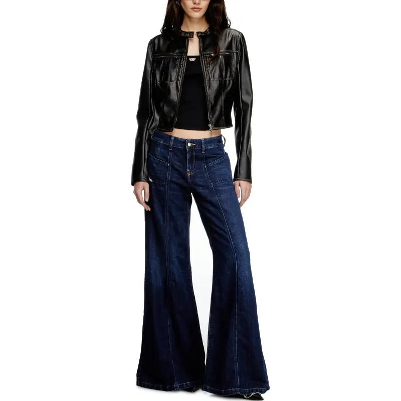 DIESEL D Akii L32 Flared Jeans-3
